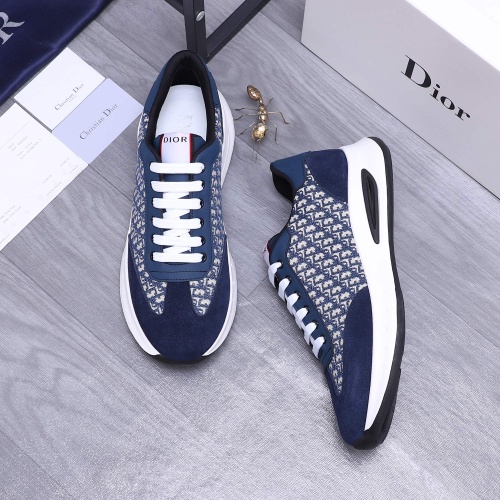 Replica Christian Dior Casual Shoes For Men #1237460 $80.00 USD for Wholesale