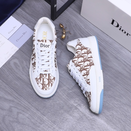 Replica Christian Dior Casual Shoes For Men #1237462 $76.00 USD for Wholesale