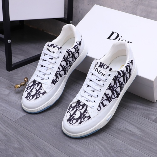 Replica Christian Dior Casual Shoes For Men #1237463 $76.00 USD for Wholesale