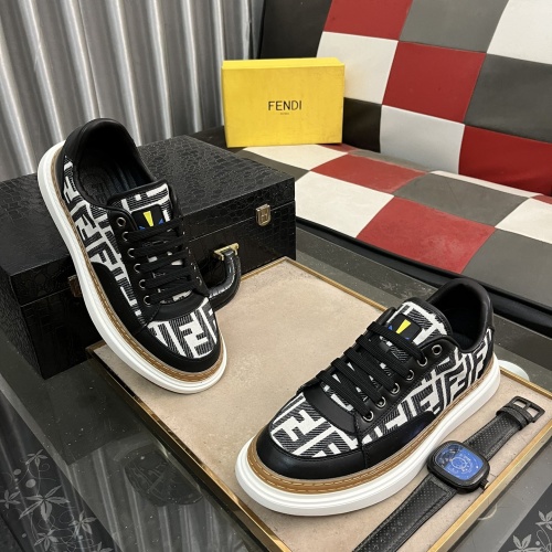 Fendi Casual Shoes For Men #1237468 $76.00 USD, Wholesale Replica Fendi Casual Shoes