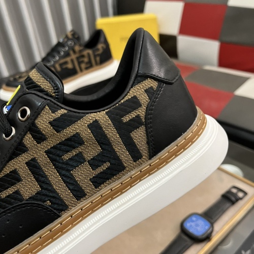 Replica Fendi Casual Shoes For Men #1237469 $76.00 USD for Wholesale