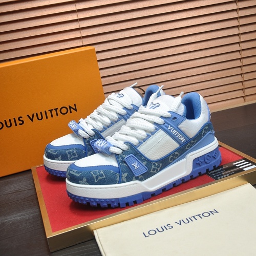 Louis Vuitton Casual Shoes For Men #1237476 $128.00 USD, Wholesale Replica Louis Vuitton Casual Shoes