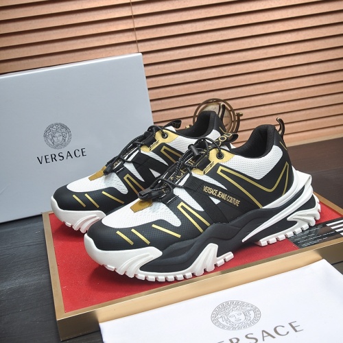 Versace Casual Shoes For Men #1237478 $98.00 USD, Wholesale Replica Versace Casual Shoes