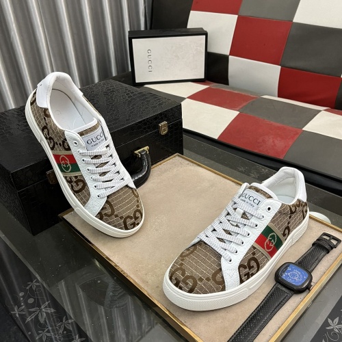 Replica Gucci Casual Shoes For Men #1237480 $72.00 USD for Wholesale