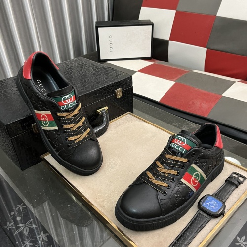 Replica Gucci Casual Shoes For Men #1237483 $72.00 USD for Wholesale