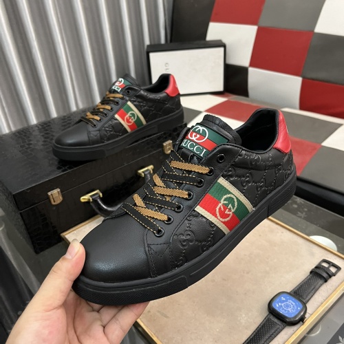 Replica Gucci Casual Shoes For Men #1237483 $72.00 USD for Wholesale