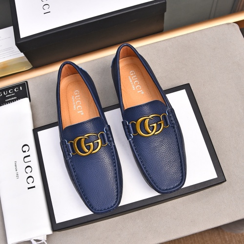 Gucci Oxfords Shoes For Men #1237489 $76.00 USD, Wholesale Replica Gucci Oxfords Shoes