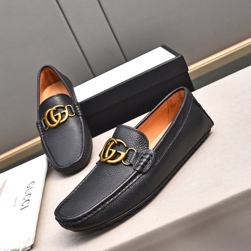 Replica Gucci Oxfords Shoes For Men #1237490 $76.00 USD for Wholesale