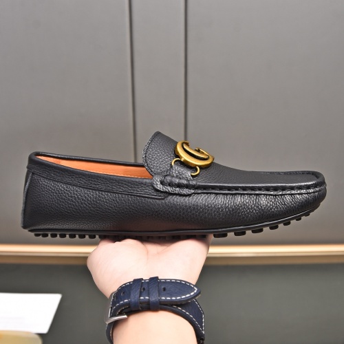 Replica Gucci Oxfords Shoes For Men #1237490 $76.00 USD for Wholesale