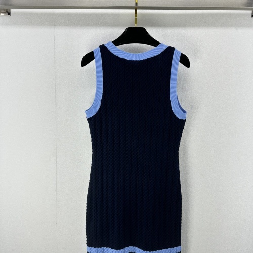 Replica Chanel Dresses Sleeveless For Women #1237554 $102.00 USD for Wholesale