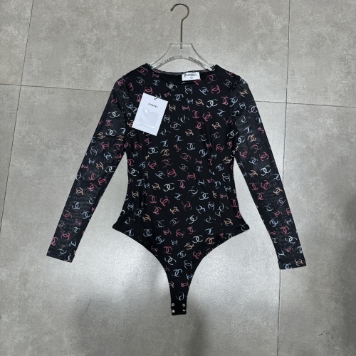 Chanel Bathing Suits Long Sleeved For Women #1237578 $64.00 USD, Wholesale Replica Chanel Bathing Suits