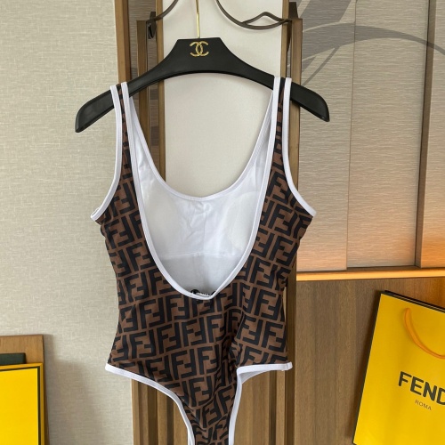 Replica Fendi Bathing Suits Sleeveless For Women #1237599 $41.00 USD for Wholesale