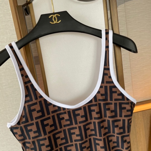 Replica Fendi Bathing Suits Sleeveless For Women #1237599 $41.00 USD for Wholesale