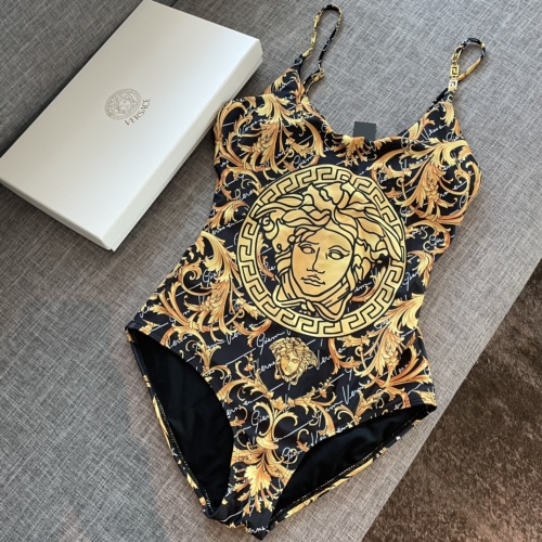 Versace Bathing Suits Sleeveless For Women #1237618 $41.00 USD, Wholesale Replica Versace Bathing Suits