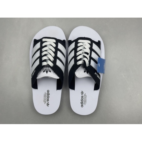 Adidas Slippers For Women #1237635 $56.00 USD, Wholesale Replica Adidas Slippers