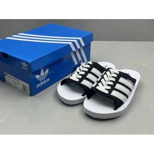 Replica Adidas Slippers For Women #1237635 $56.00 USD for Wholesale