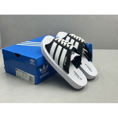 Replica Adidas Slippers For Women #1237635 $56.00 USD for Wholesale