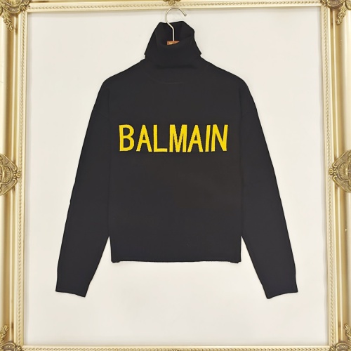 Balmain Sweaters Long Sleeved For Women #1237657 $56.00 USD, Wholesale Replica Balmain Sweaters