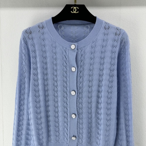 Replica Chanel Sweaters Long Sleeved For Women #1237668 $96.00 USD for Wholesale