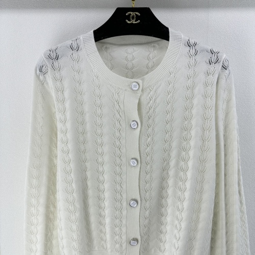 Replica Chanel Sweaters Long Sleeved For Women #1237670 $96.00 USD for Wholesale