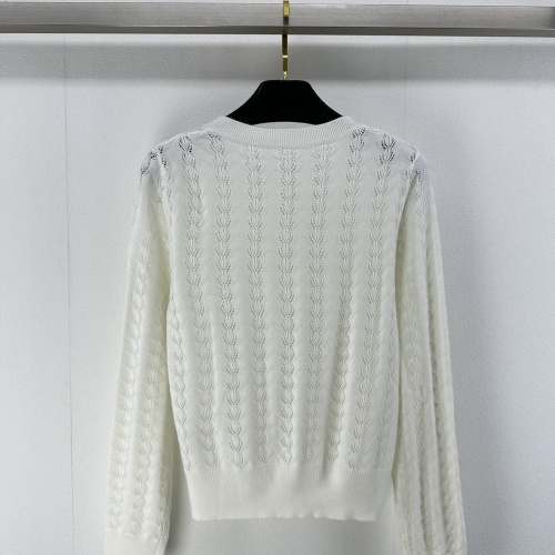 Replica Chanel Sweaters Long Sleeved For Women #1237670 $96.00 USD for Wholesale