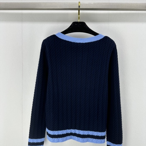 Replica Chanel Sweaters Long Sleeved For Women #1237675 $96.00 USD for Wholesale