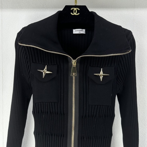 Replica Chanel Sweaters Long Sleeved For Women #1237677 $85.00 USD for Wholesale