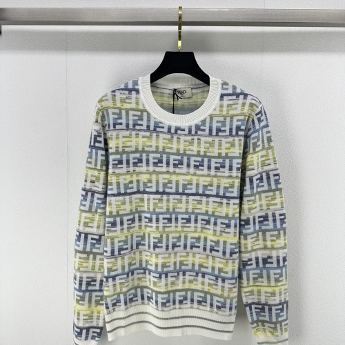 Fendi Sweaters Long Sleeved For Women #1237700 $92.00 USD, Wholesale Replica Fendi Sweaters