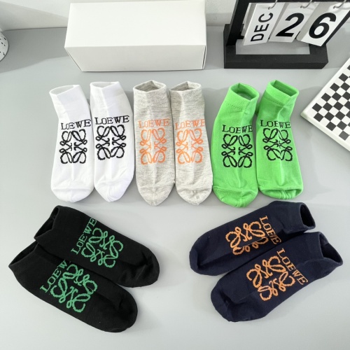 Replica Loewe Socks #1237713 $27.00 USD for Wholesale