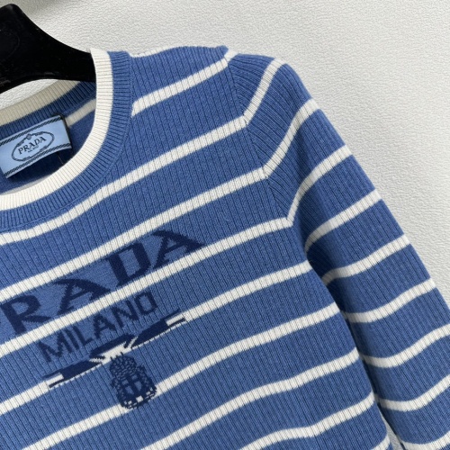 Replica Prada Sweater Long Sleeved For Women #1237720 $88.00 USD for Wholesale