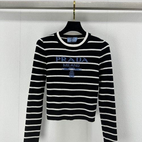 Prada Sweater Long Sleeved For Women #1237723 $88.00 USD, Wholesale Replica Prada Sweater