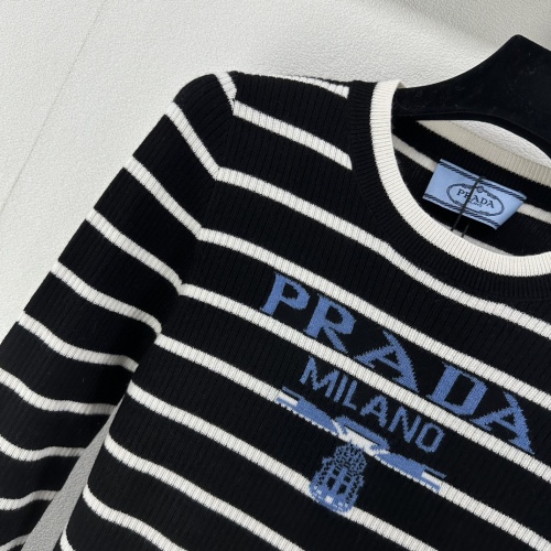 Replica Prada Sweater Long Sleeved For Women #1237723 $88.00 USD for Wholesale