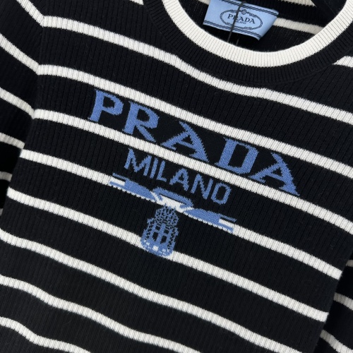 Replica Prada Sweater Long Sleeved For Women #1237723 $88.00 USD for Wholesale