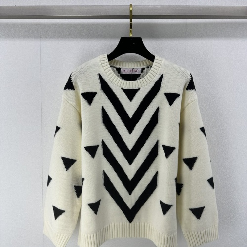 Valentino Sweaters Long Sleeved For Women #1237730 $96.00 USD, Wholesale Replica Valentino Sweaters