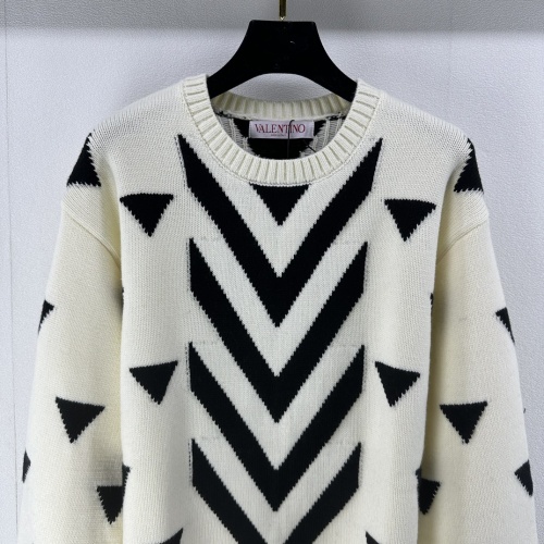 Replica Valentino Sweaters Long Sleeved For Women #1237730 $96.00 USD for Wholesale