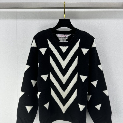 Valentino Sweaters Long Sleeved For Women #1237732 $96.00 USD, Wholesale Replica Valentino Sweaters