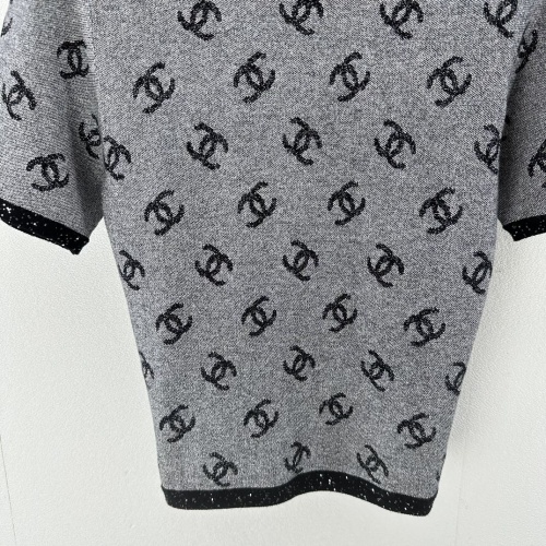 Replica Chanel T-Shirts Short Sleeved For Women #1237736 $88.00 USD for Wholesale