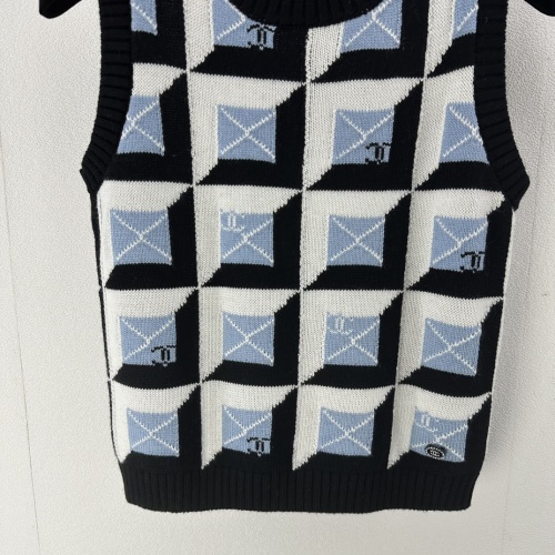 Replica Chanel T-Shirts Sleeveless For Women #1237743 $92.00 USD for Wholesale