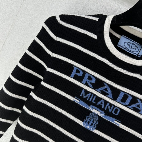 Replica Prada T-Shirts Short Sleeved For Women #1237751 $76.00 USD for Wholesale