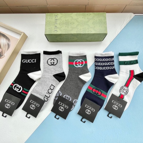 Gucci Socks #1237753 $29.00 USD, Wholesale Replica Gucci Socks