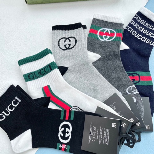 Replica Gucci Socks #1237753 $29.00 USD for Wholesale