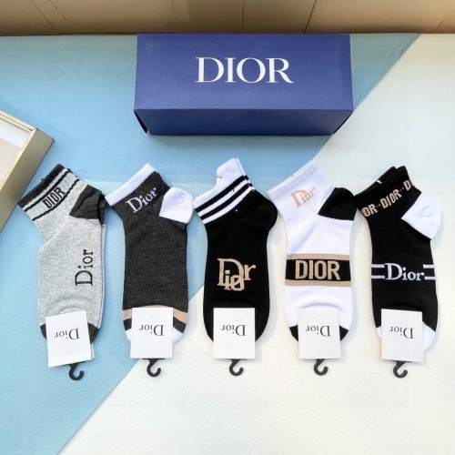 Christian Dior Socks #1237762 $27.00 USD, Wholesale Replica Christian Dior Socks