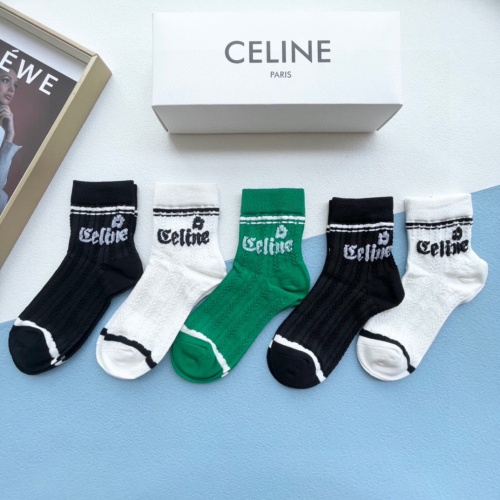 Celine Socks #1237774 $27.00 USD, Wholesale Replica Celine Socks