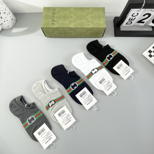 Replica Gucci Socks #1237789 $27.00 USD for Wholesale