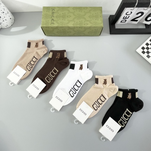 Replica Gucci Socks #1237790 $27.00 USD for Wholesale