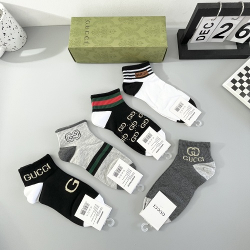 Replica Gucci Socks #1237791 $27.00 USD for Wholesale