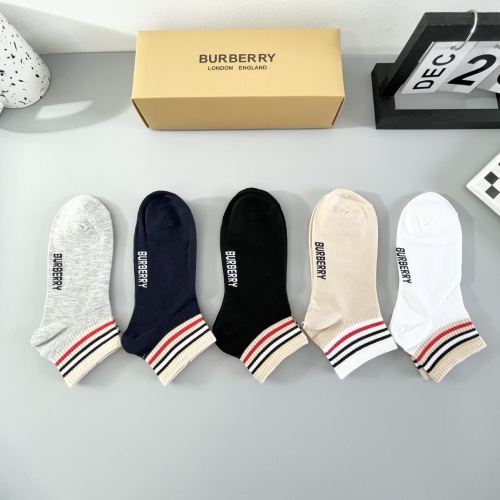 Replica Burberry Socks #1237793 $27.00 USD for Wholesale