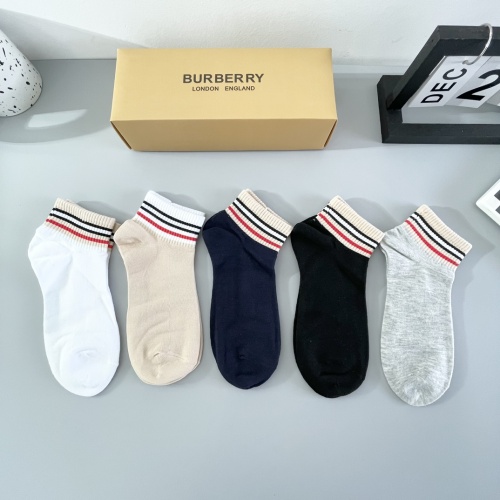 Replica Burberry Socks #1237793 $27.00 USD for Wholesale