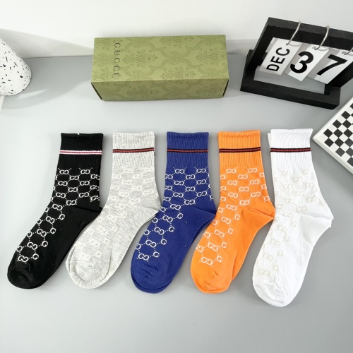 Gucci Socks #1237825 $29.00 USD, Wholesale Replica Gucci Socks