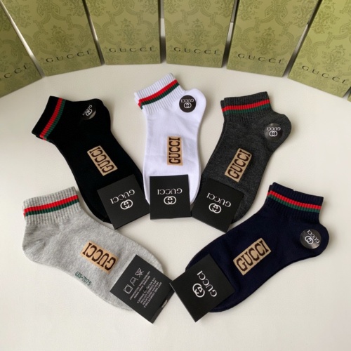 Replica Gucci Socks #1237834 $27.00 USD for Wholesale